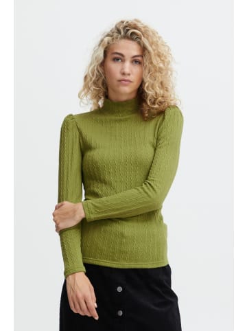 b.young Rollkragenpullover BYSANILA TSHIRT - 20810559  Schlichter Rollkragenpullover in Grün