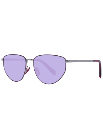 Benetton Frauen Sonnenbrille Oval Lila