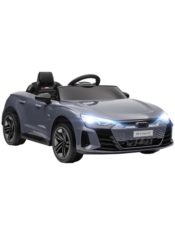 HOMCOM AUDI RS E-tron GT Kinderauto 3-5 Jahre Grau