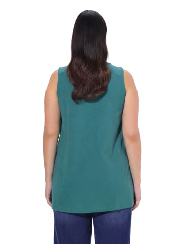 Ulla Popken Longshirt in petrol