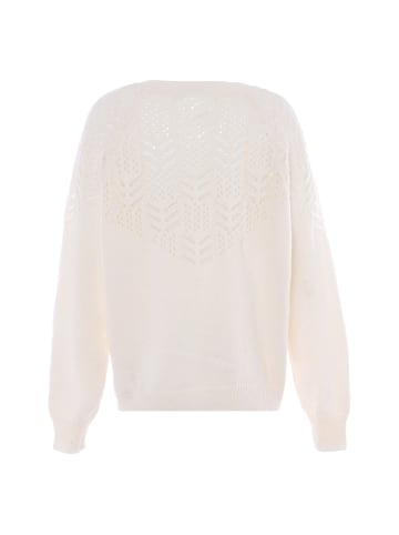 Jalene Damen Sweater in WOLLWEISS