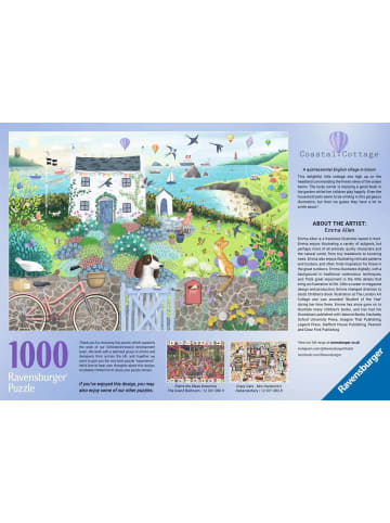 Ravensburger Ravensburger Puzzle 1.000 Teile Haus an der Küste in bunt