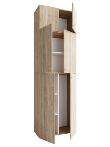 ebuy24 Kleiderschrank LonaXXL 2 Eiche 70 x 39 cm