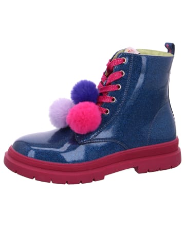 Garvalin Schnürstiefel Gliter in Blau