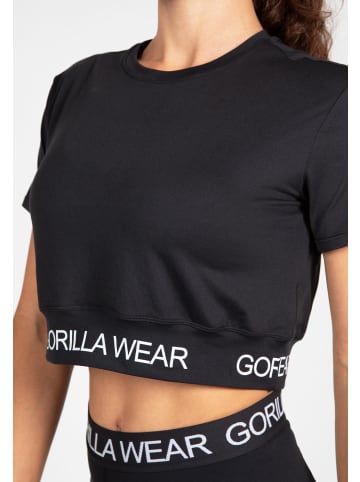 Gorilla Wear Colby Cropped T-Shirt - Schwarz