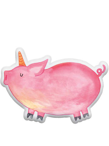 Mr. & Mrs. Panda Kuschelkissen Einhorn Schwein ohne Spruch in Weiß