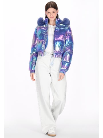 myMo Women Jacket in blue rainbow