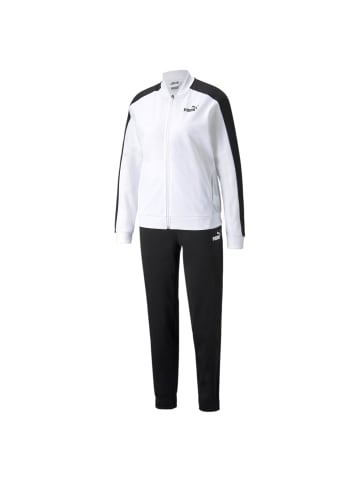 Puma Trainingsanzug Baseball Tricot Suit CL in weiß