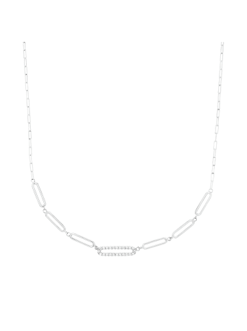 Tom Tailor Collier Silber 925, rhodiniert in silber