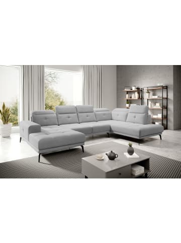 MF Design Brita Recamiere Rechts in Stone -  (L) 205 x (B) 350 x (H) 107 cm