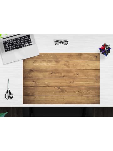 Cover-your-desk.de  Schreibtischunterlage "Holz Muster" in Braun (L)60 x (B)40