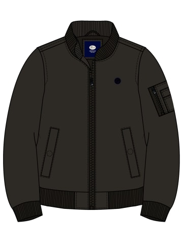 Petrol Industries Utility-Bomberjacke forgestation in Schwarz