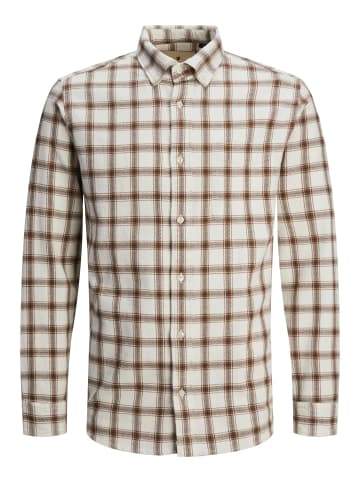 JACK & JONES PLUS Hemd in Cloud Dancer