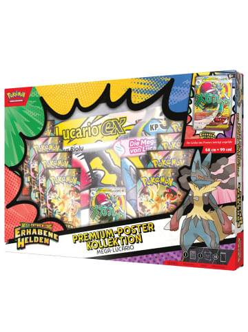 Pokémon Lucario | Premium-Poster-Kollektion | Pokemon Sammel-Karten deutsch