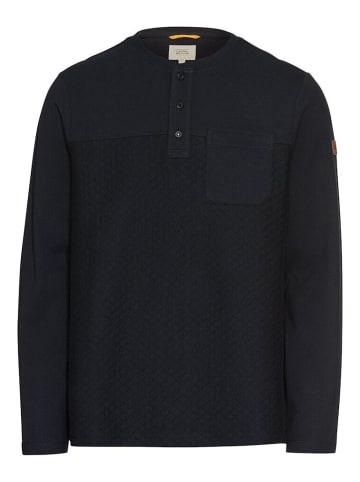 Camel Active Langarmshirt in Dark Navy