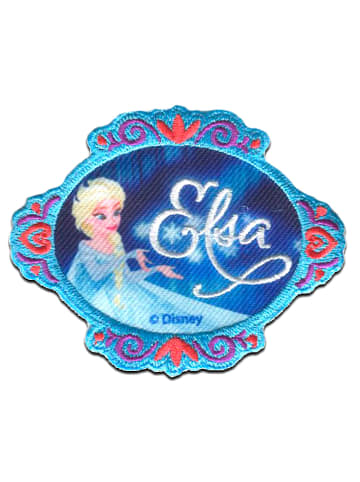 Disney Elsa 2Applikation Bügelbild inBlau