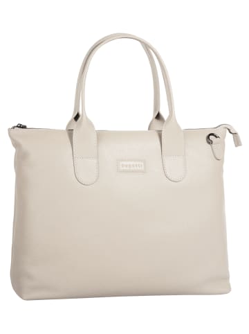Bugatti Shopper ELSA echt Leder in weiß