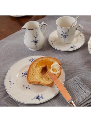 Villeroy & Boch Brotteller Vieux Luxembourg ø 15,5 cm in weiß-blau
