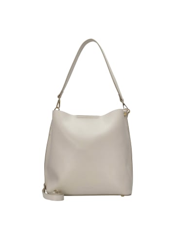 Seidenfelt Lilla Ro Midi Hobo - Schultertasche 30 cm (cream) in cream