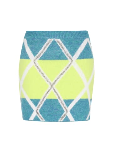 IZIA Skirt in turquoise lime