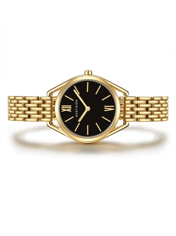 Eastside NY Quarzuhr Edison Edelstahl in gelbgold