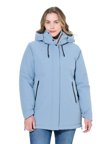 LAURASØN Funktionsjacke in grau-blau