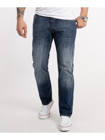 Rock Creek Jeans Straight Cut in Blau