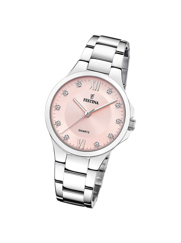 Festina Analog-Armbanduhr Festina Mademoiselle silber mittel (ca. 34mm)