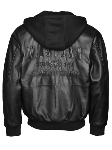 Mustang Lederjacke 31025259 in schwarz