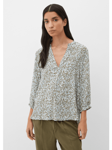 s.Oliver Bluse 3/4 Arm in Blau-mehrfarbig