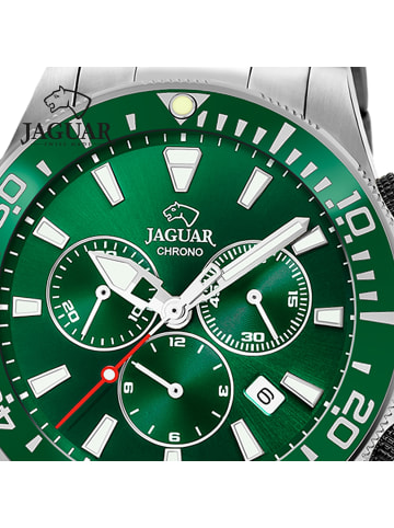 Jaguar Chronograph-Armbanduhr Jaguar Executive silber groß (ca. 43,5mm)