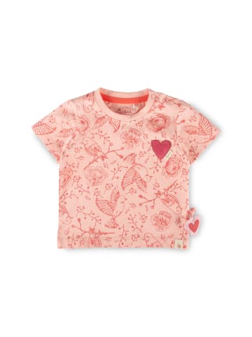 Sigikid T-Shirt Pink Birds in Hellrosa