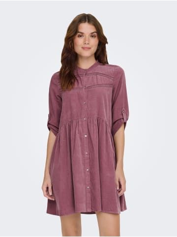 ONLY Kleid in Rose Brown