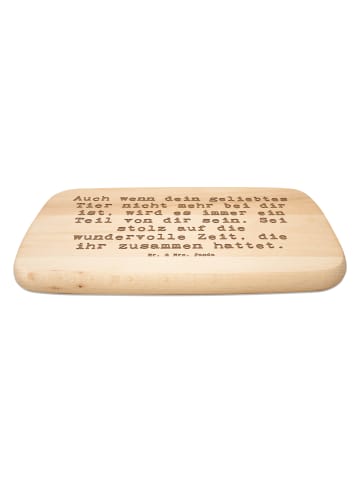 Mr. & Mrs. Panda Holzbrett Spruch Trauerbewältigung nach dem Ver... in Transparent