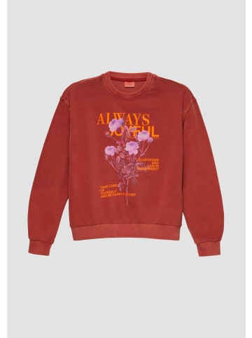 s.Oliver Sweatshirt in 3833_rubinrot