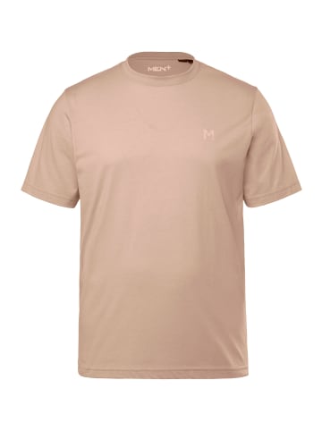 Men Plus Kurzarm T-Shirt in sand