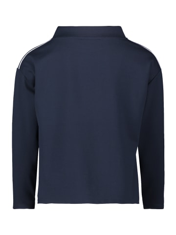 Betty Barclay Sweatshirt mit hohem Kragen in dunkelblau