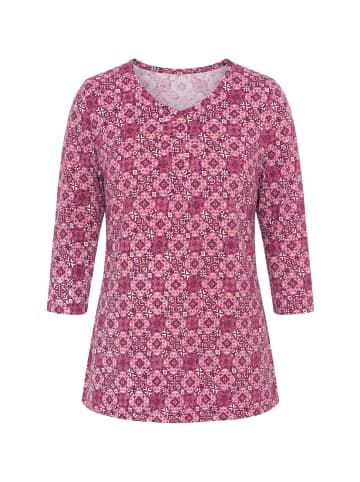 Ulla Popken Shirt in dunkle beere