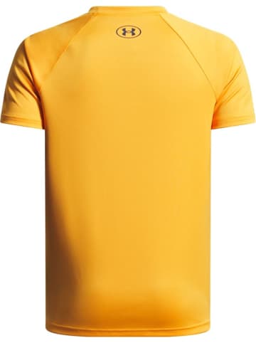 Under Armour Sportshirt "Split Wordmark T-Shirt (Tech)" in Orange