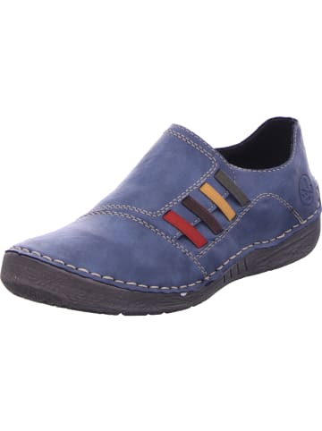 rieker Slipper in blau