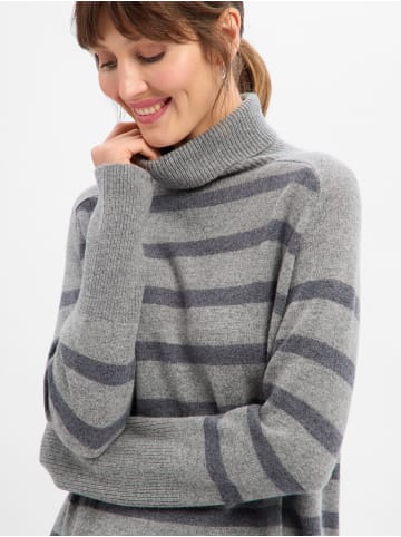 Marie Lund Strickkleid in grau - 0001