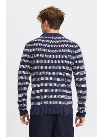 CASUAL FRIDAY Strickpullover CFKARL striped knit in Blau