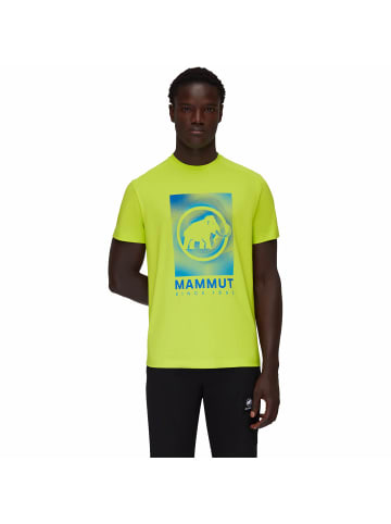 Mammut T-Shirt Trovat Mammut in Zitrone