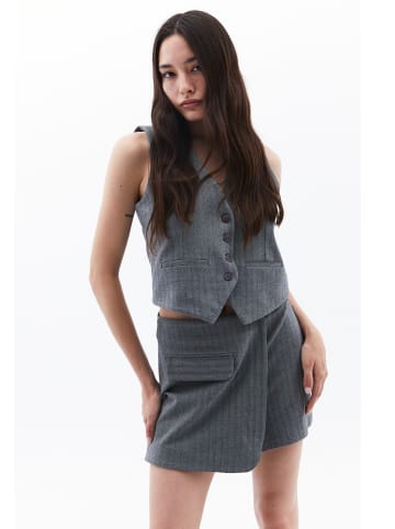 OXXO Kurzweste GRAY HERRINGBONE