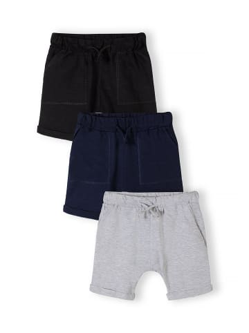 Minoti 3-er Pack Shorts 29SHORT200 in dunkelblau