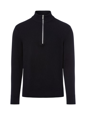 Nils Sundström Pullover in marine - 0005