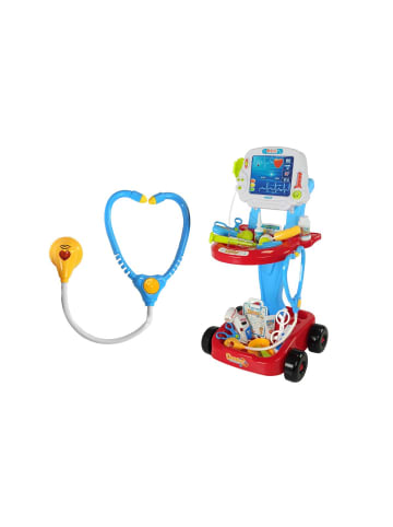 Wisam® Arztset auf einem Wagen, Arzttisch für Kinder, Arzt-EKG