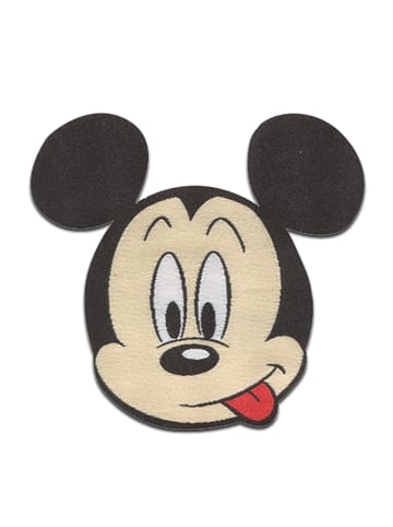 Disney Mickey Mouse Comic KinderApplikation Bügelbild inSchwarz