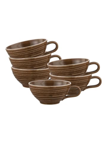Seltmann Weiden 6er Set Teetassen Terra 140 ml in Moosgrün