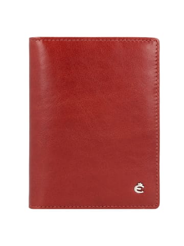 Esquire Toscana Ausweisetui RFID Schutz Leder 9 cm in braun